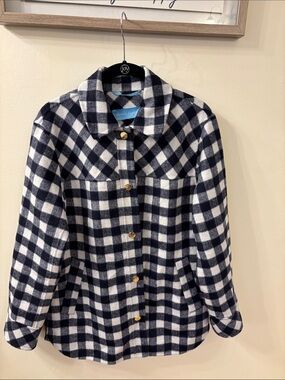 Draper James Buffalo Plaid Jacket
